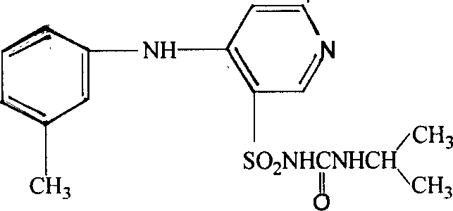 Torasemide freeze-drying preparation and prepn. method