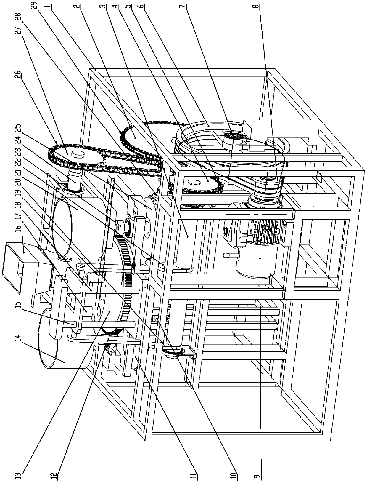 A technology and equipment for forming crop straw nutrient seed lumps