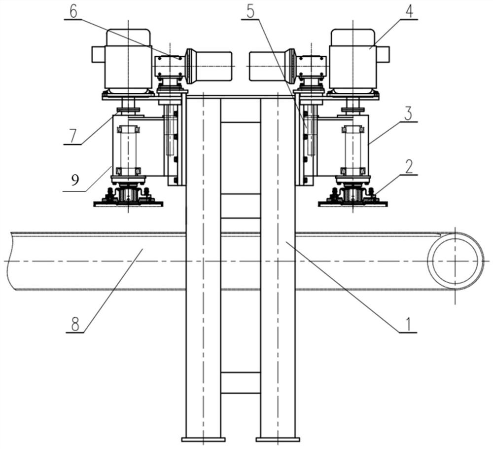 Grinding head self-floating stone grinding and polishing machine