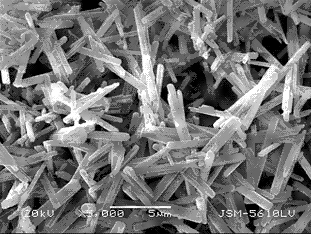 Preparation method of ultramicro columnar K2Ti6O13 whiskers