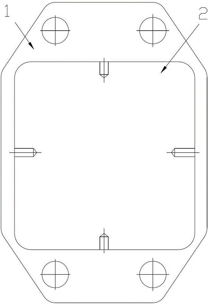 Offshore oil drilling platform rig disc brake pad and preparation method thereof