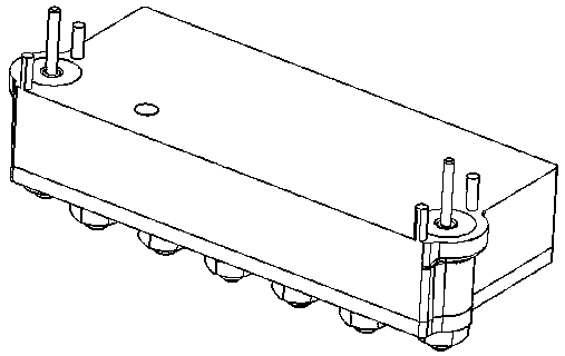 Mounting screw connection type cavity filter