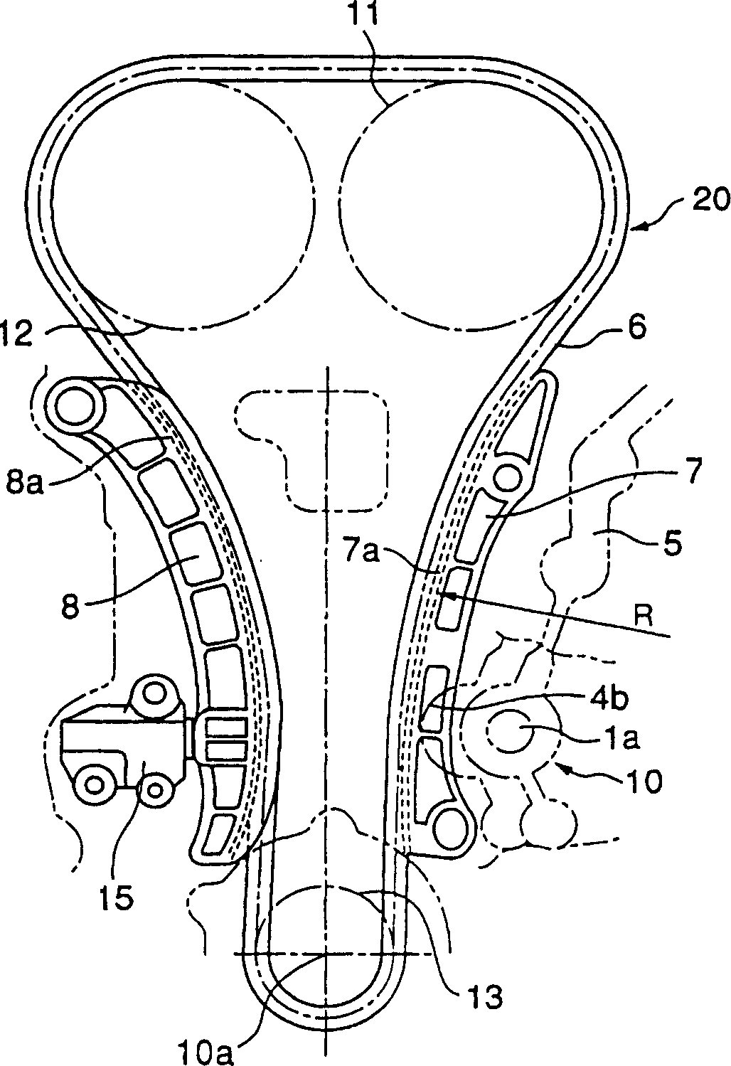 Cylinder structure of engine