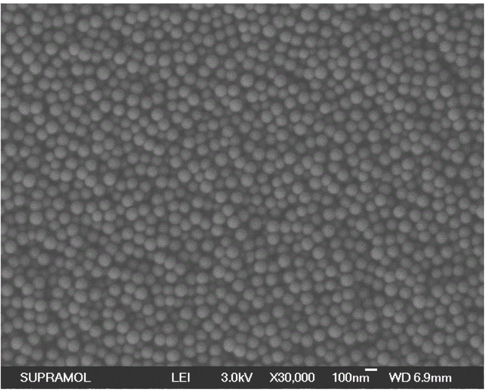 Luminescent nano micro-spheres with positive charge on surface and possessing aggregation induced fluorescence enhancement property and biological application thereof