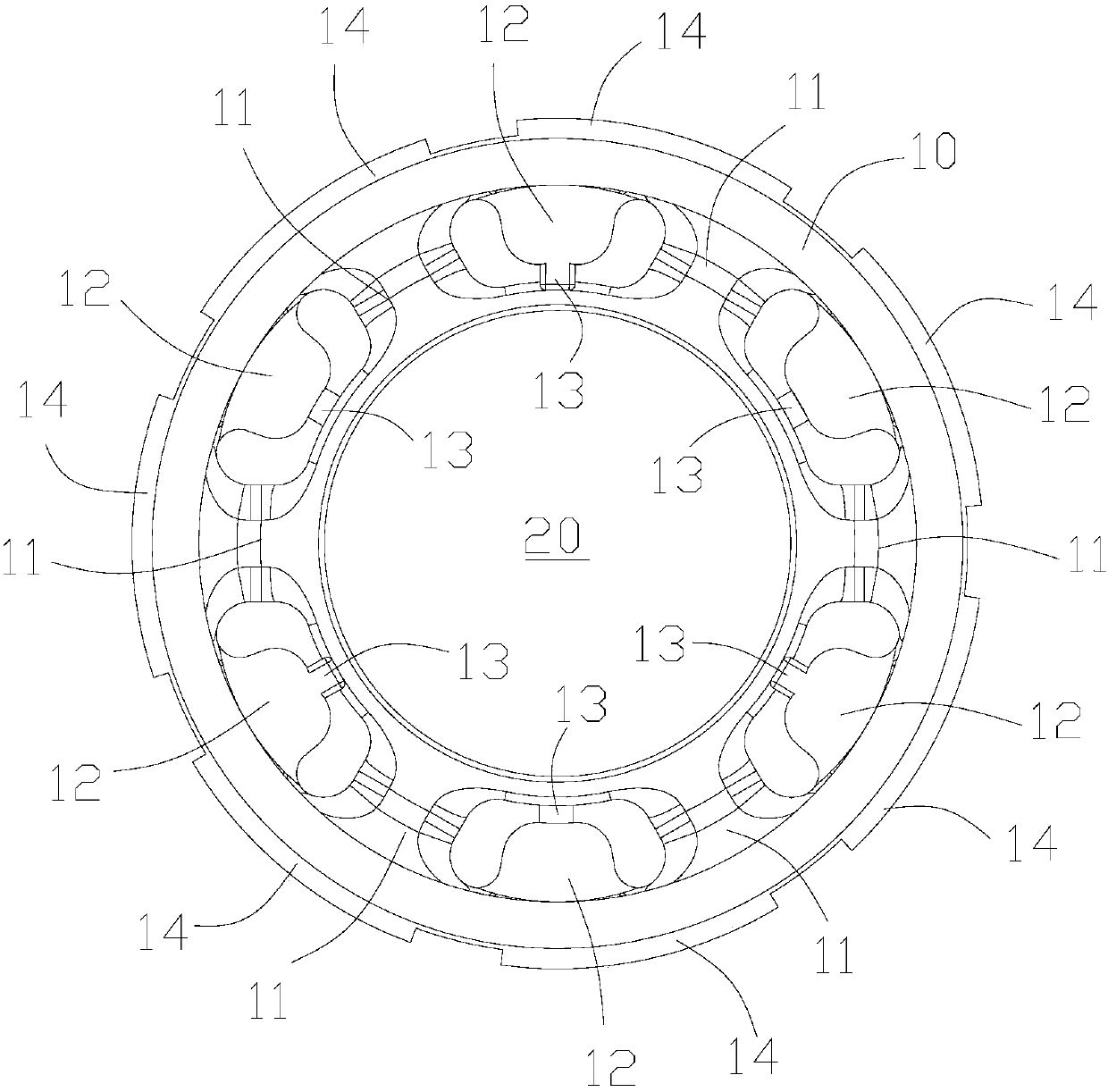 Torsion shock absorber, transmission shaft and vehicle