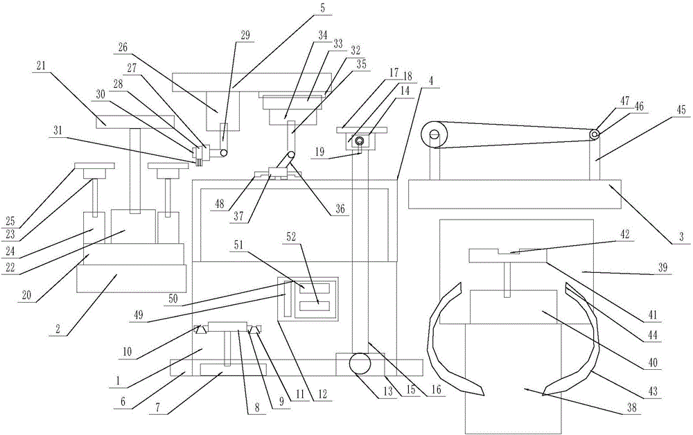 Wood processing production line with waste recycling function