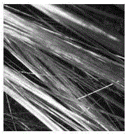 Preparation method of hydrocarbon resin reinforced ultrafine oxygen-containing inorganic fiber bundles