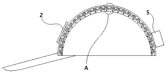 Adaptive protection helmet for skull defect patient