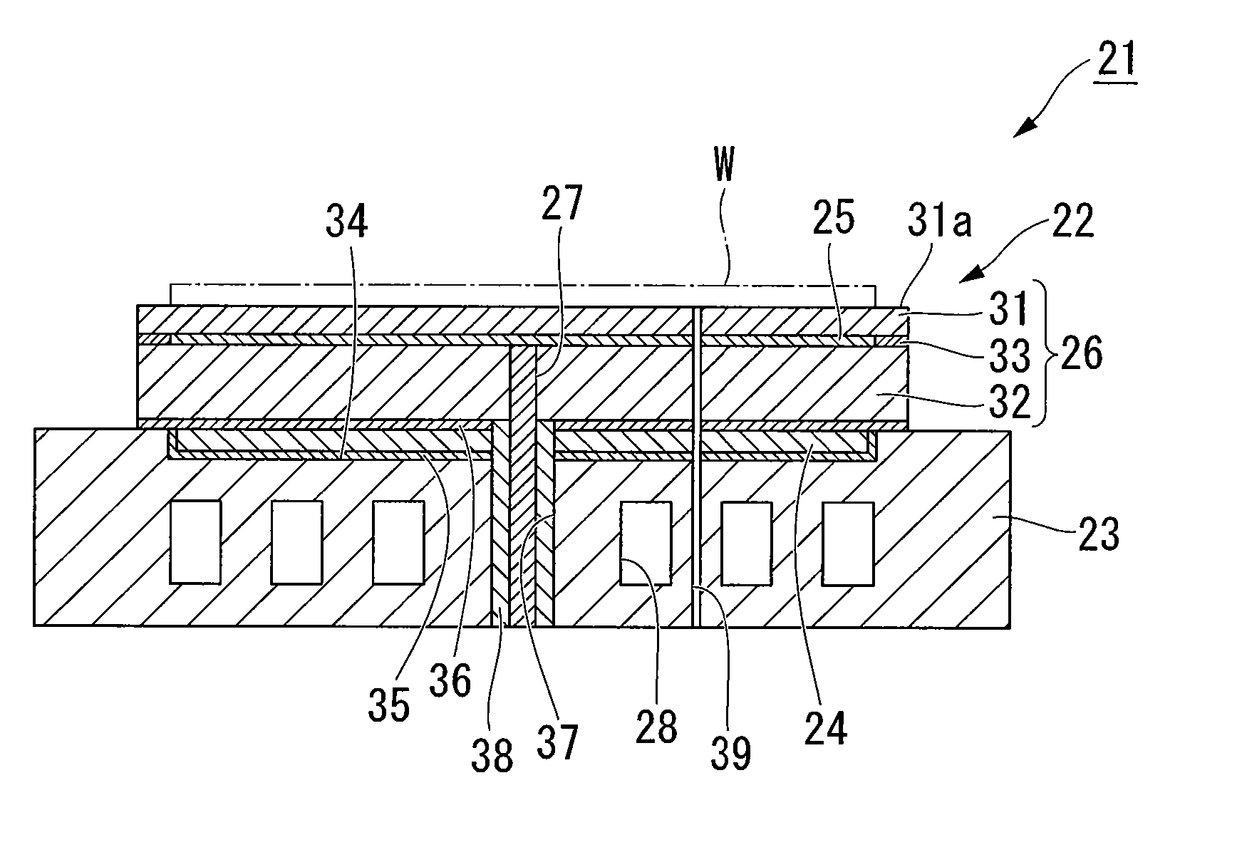 Electrostatic chuck device