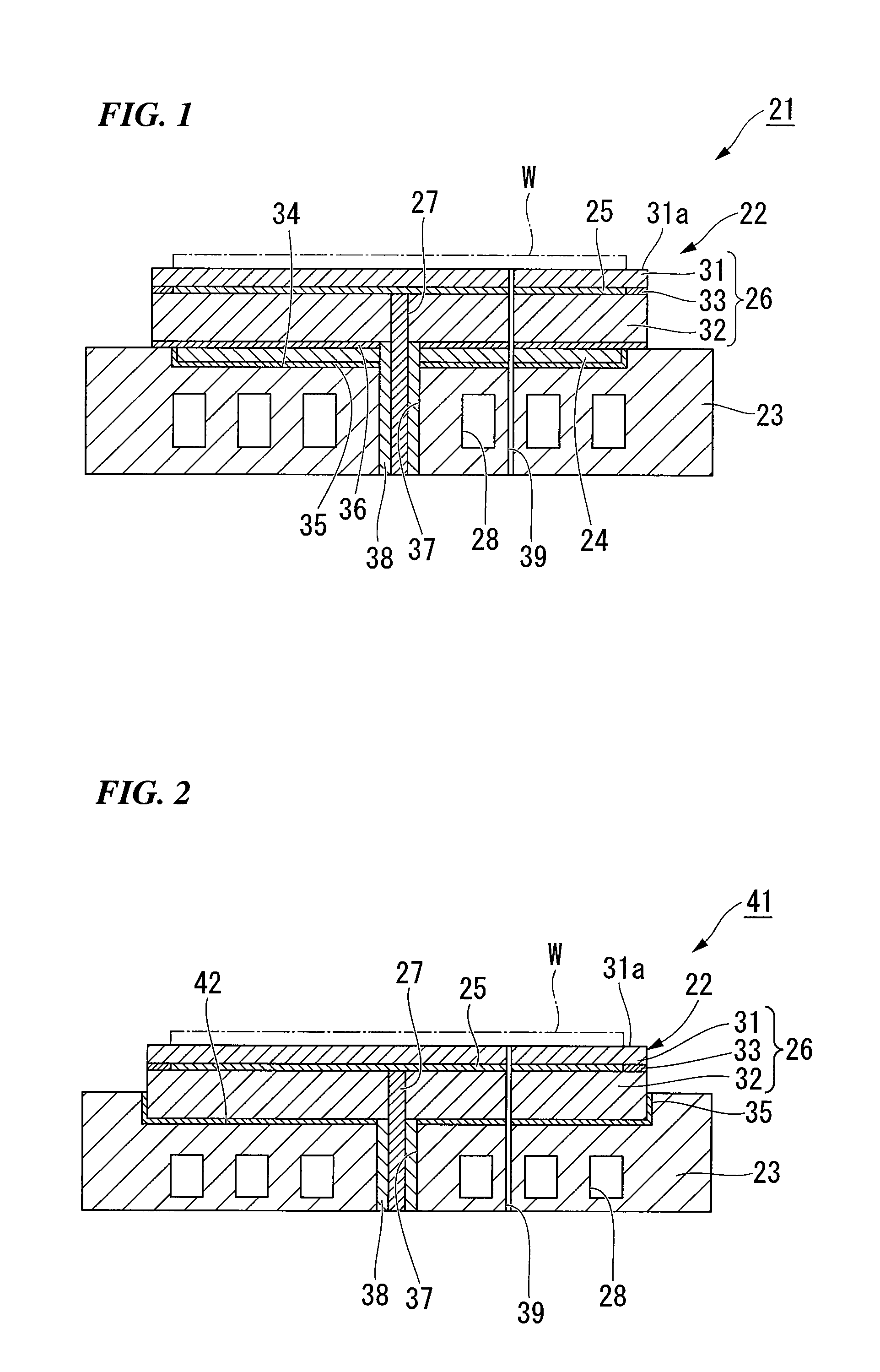 Electrostatic chuck device