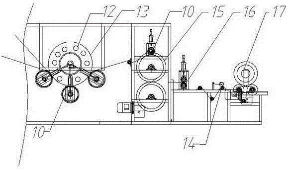 Fabric laminating machine using PU glue