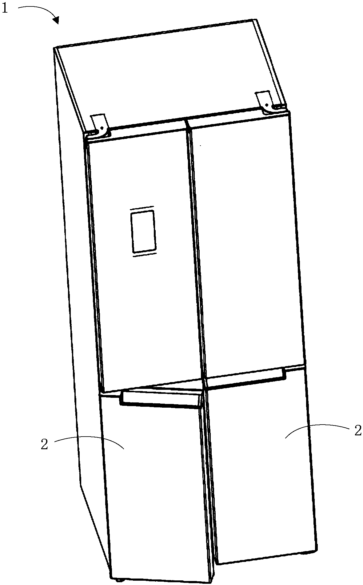 Refrigerator and door thereof