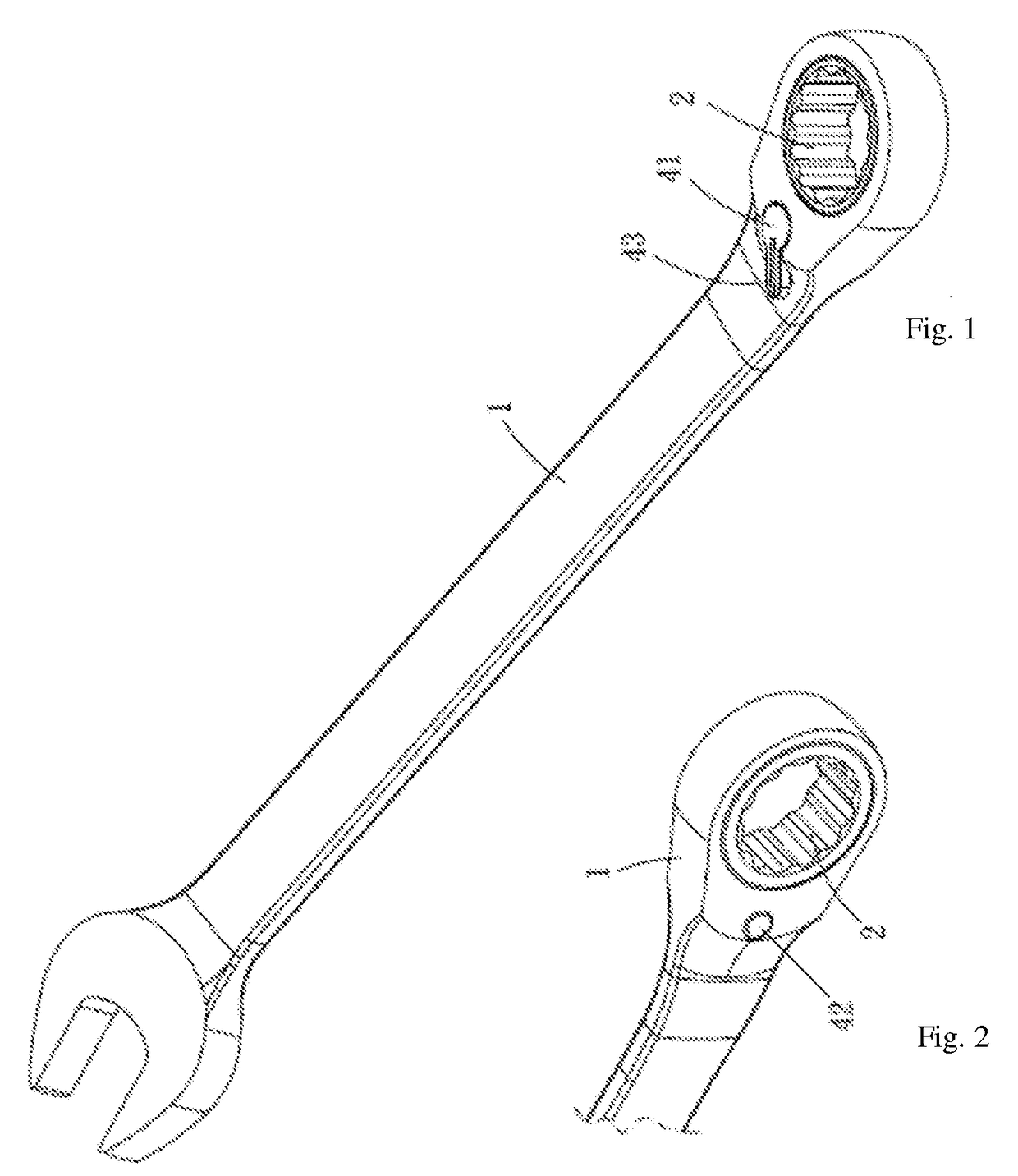 Wrench with a Ratchet Mechanism