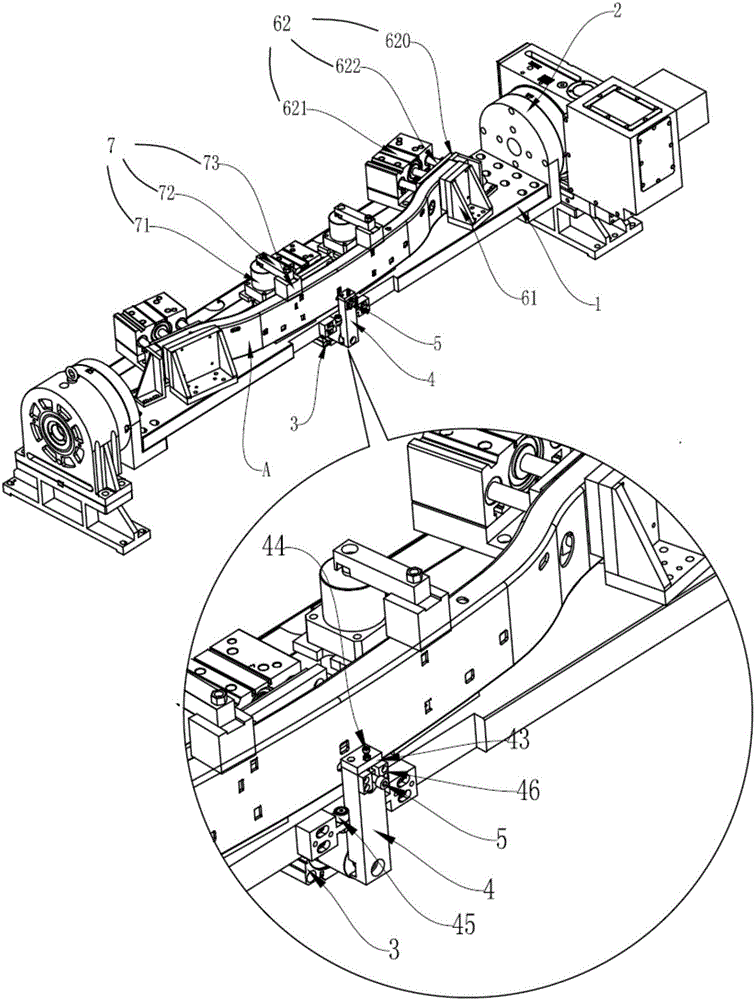 Automatic positioning device of automobile bumper