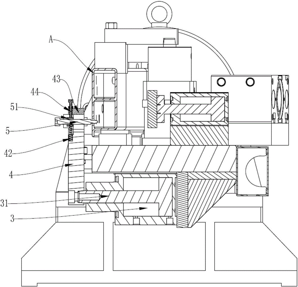 Automatic positioning device of automobile bumper