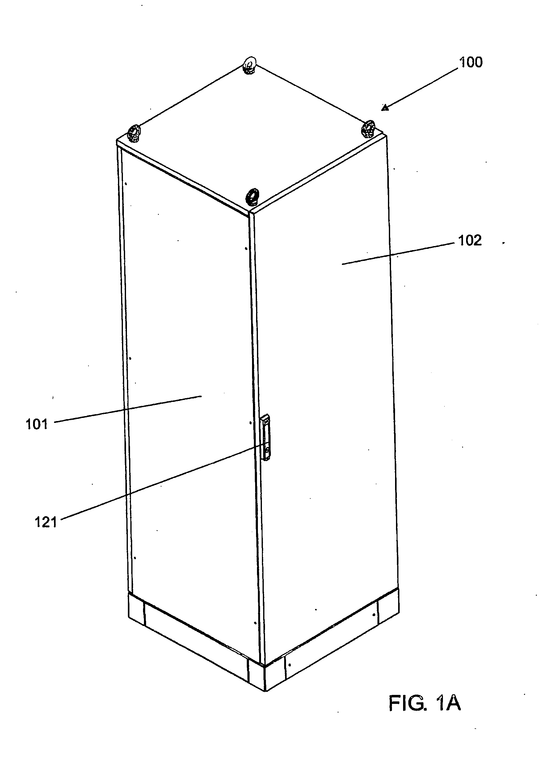 Improvement to metallic cross sections for the manufacture of housing for electrical panels