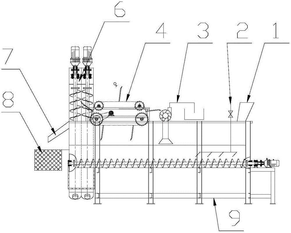 Novel device capable of washing and removing impurities of PET bottle pieces