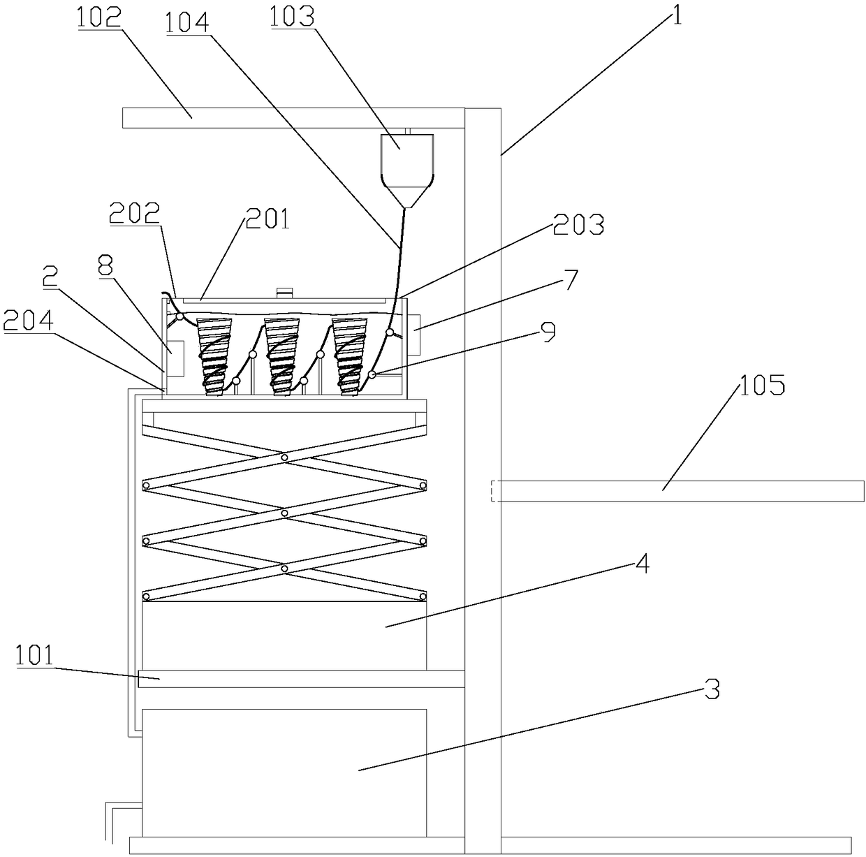 Operating room blood transfusion and infusion nursing and heating device