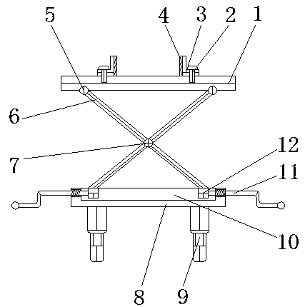 Clamping device for power bank machining