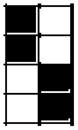 A jacquard towel with variable grid bottom structure and its production method