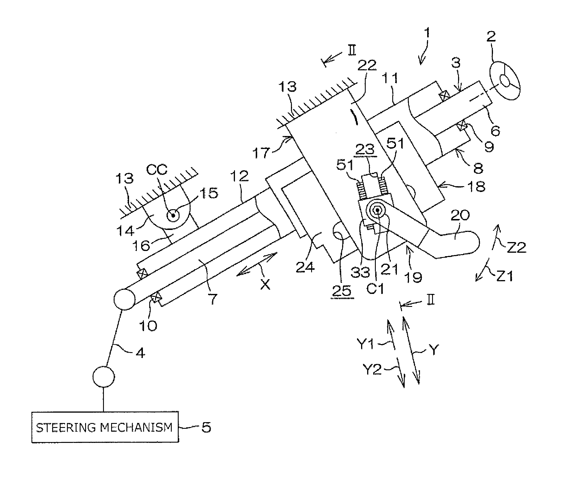 Steering apparatus