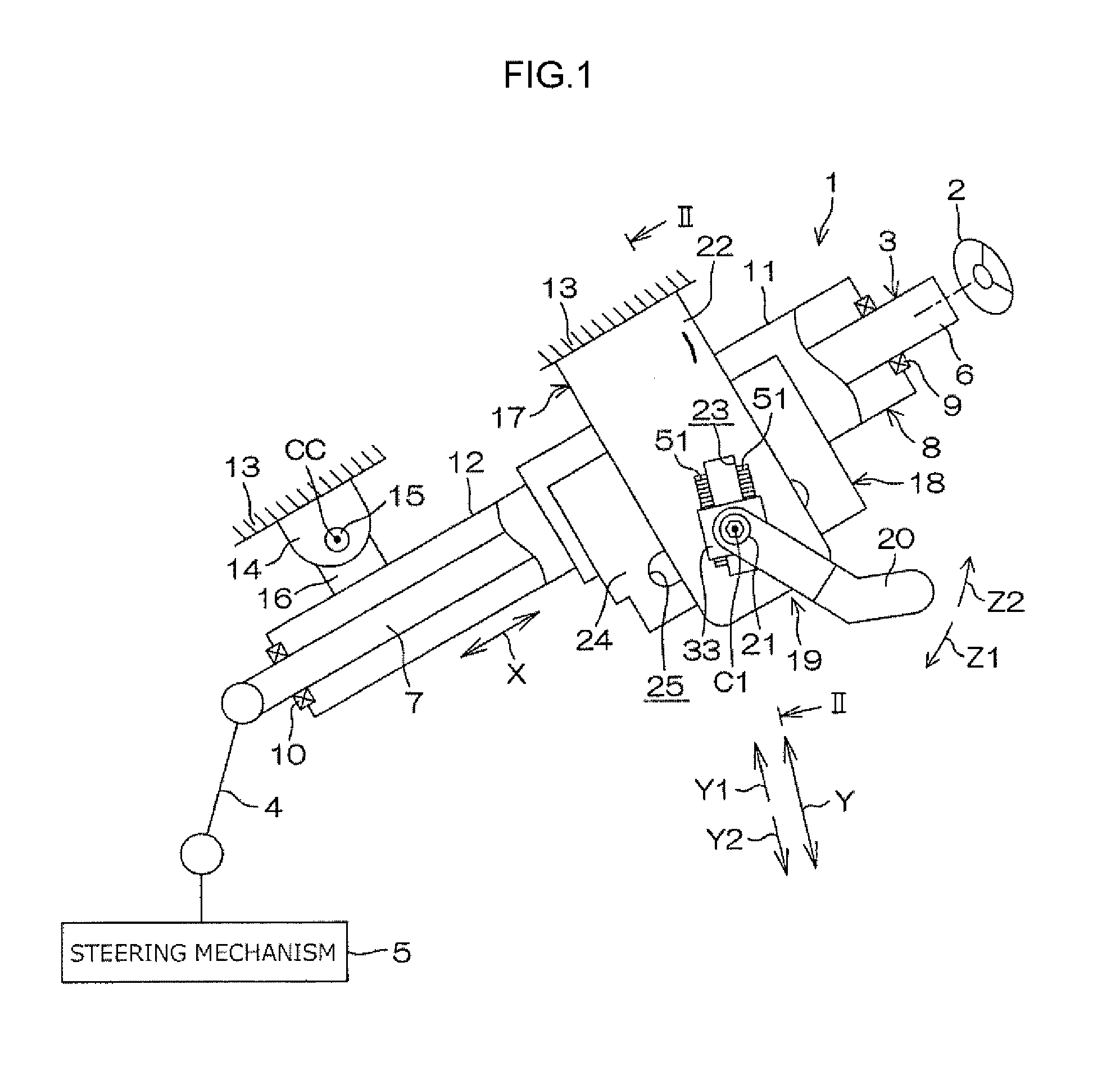 Steering apparatus