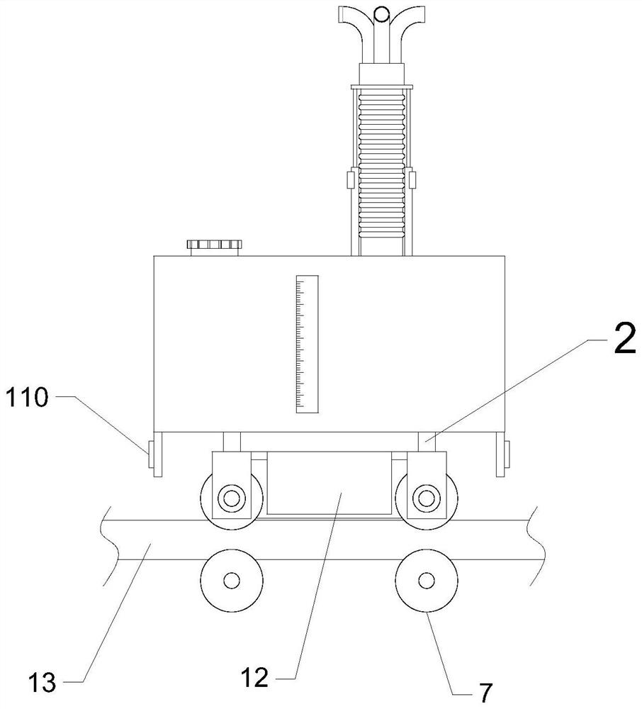 Air humidifying equipment for greenhouse flower seedling cultivation