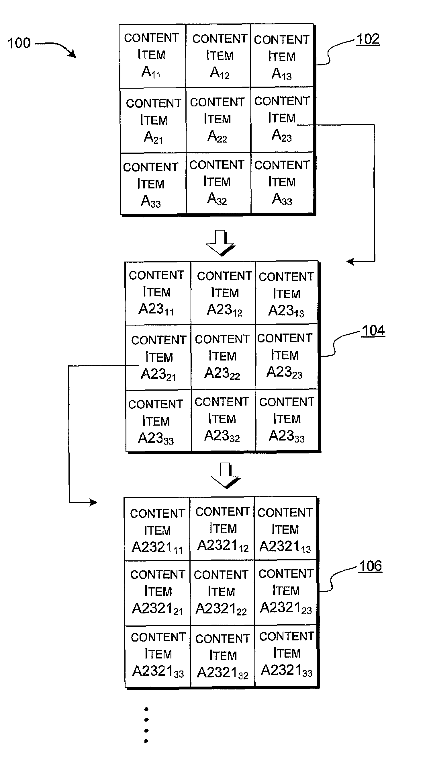 Array-based discovery of media items