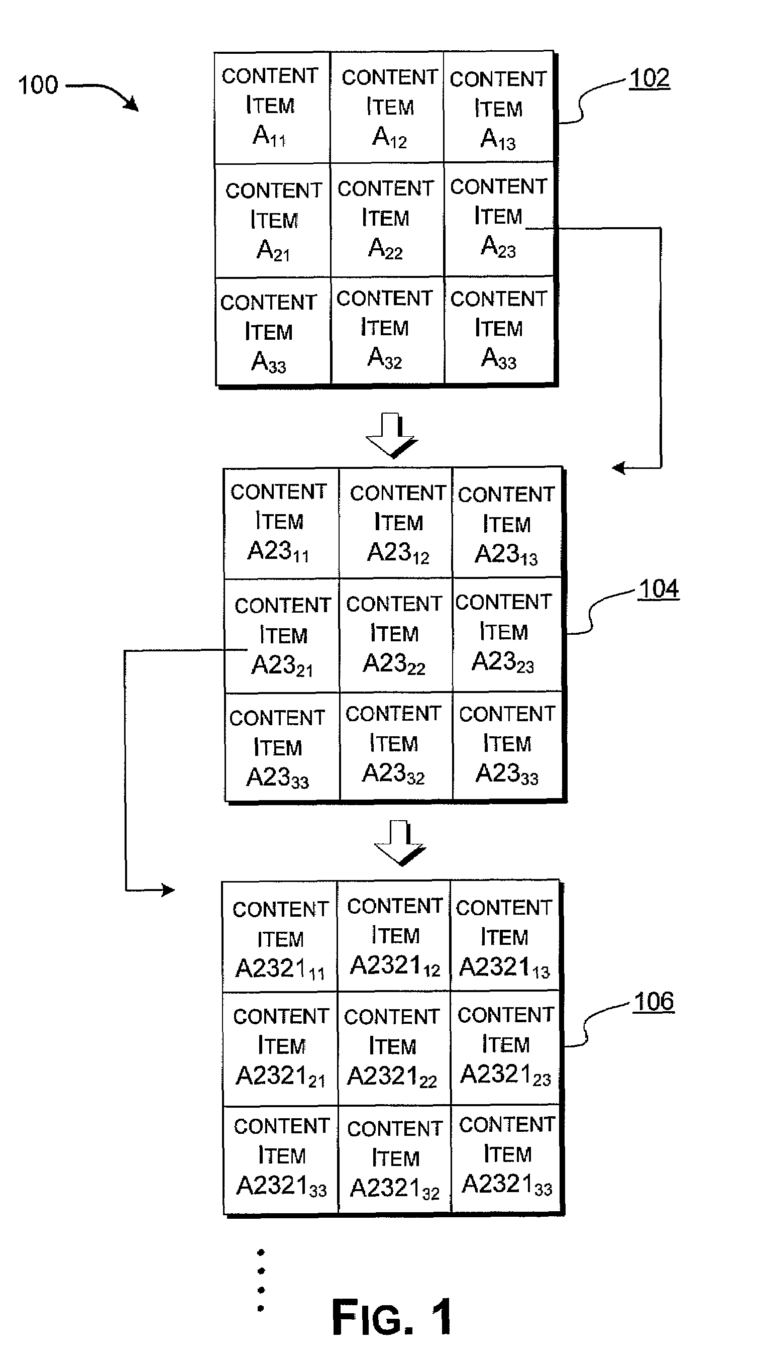 Array-based discovery of media items