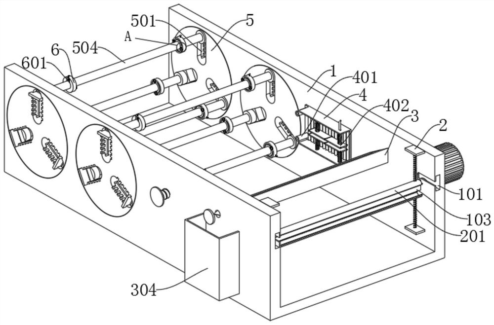 Non-woven guiding device used for textile machine with drafting machine