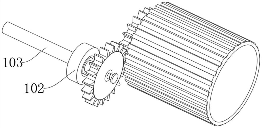 Non-woven guiding device used for textile machine with drafting machine