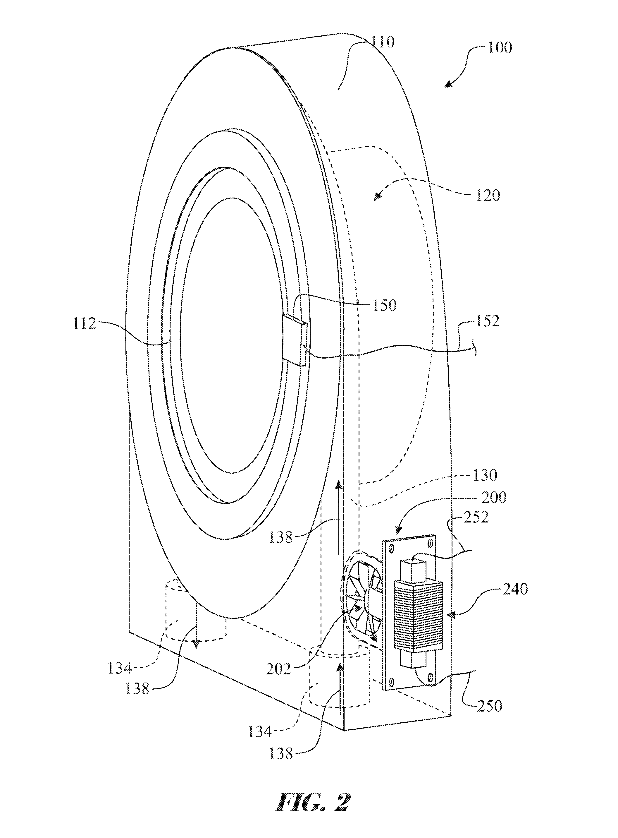 Power harvesting bearing configuration