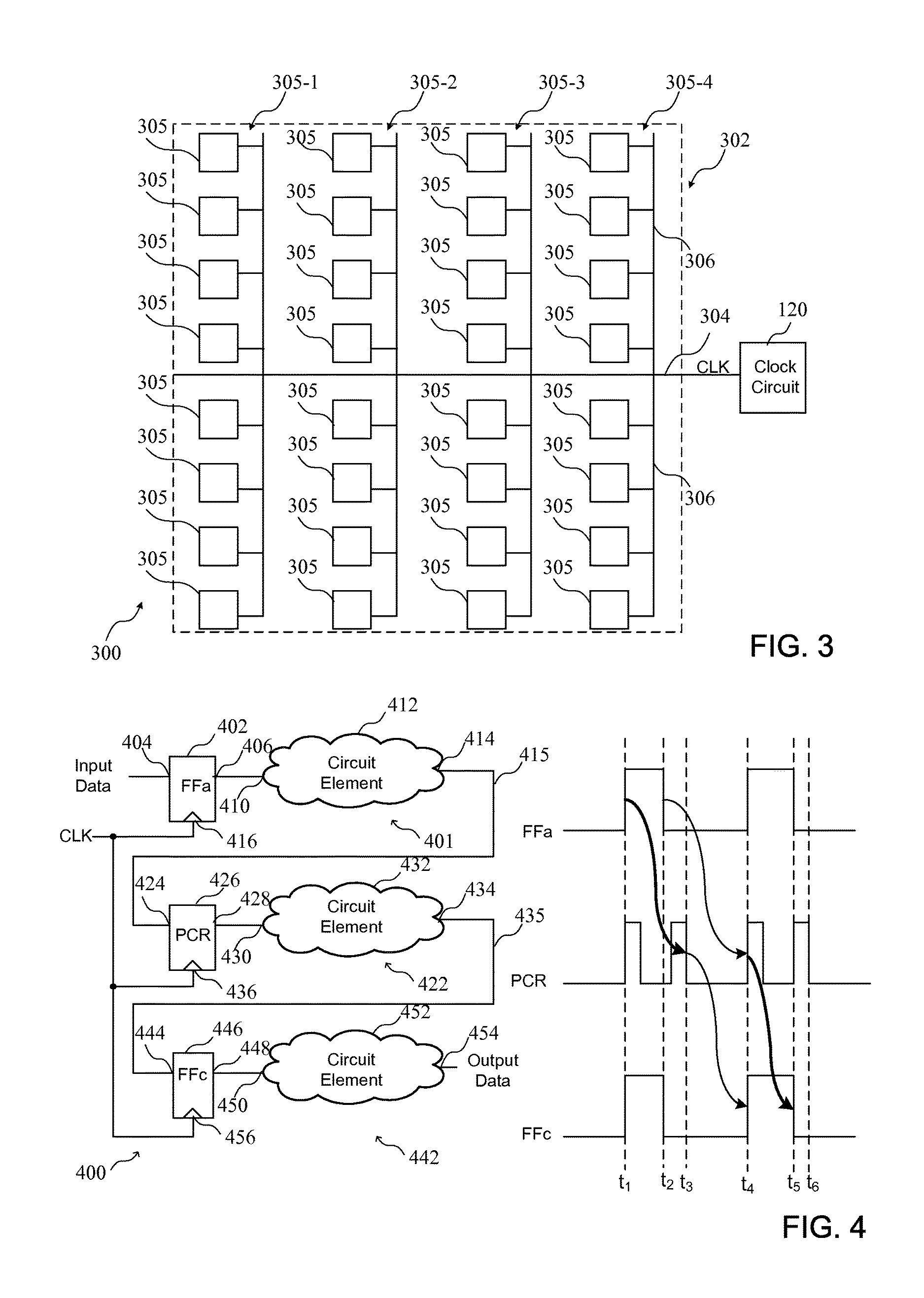 Circuits for and methods of reducing duty-cycle distortion in an integrated circuit implementing dual-edge clocking