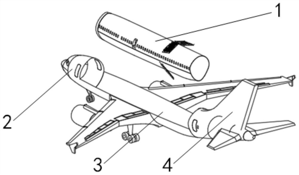 Safe landing airplane