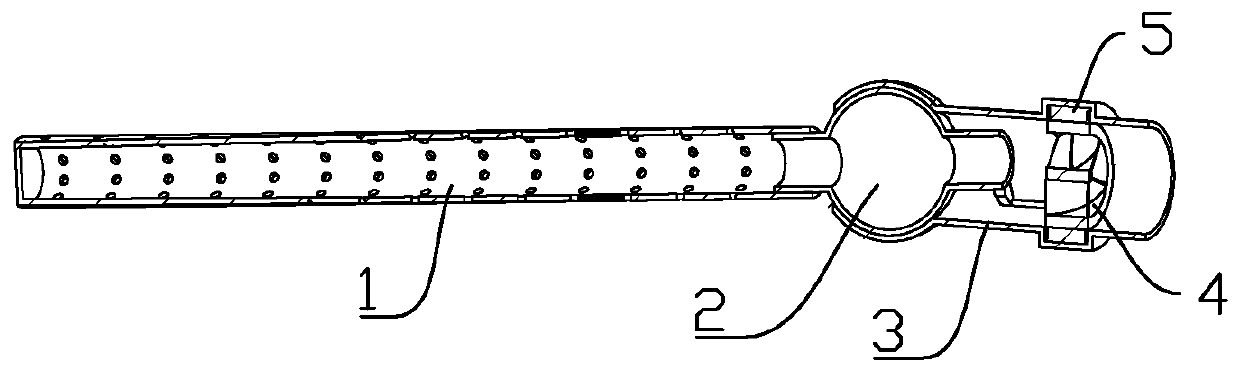 Water spraying assembly special for dish washing machine