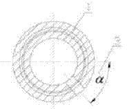 Sub spray nozzle for variable spraying rotary spray head