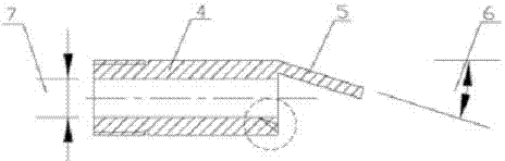 Sub spray nozzle for variable spraying rotary spray head