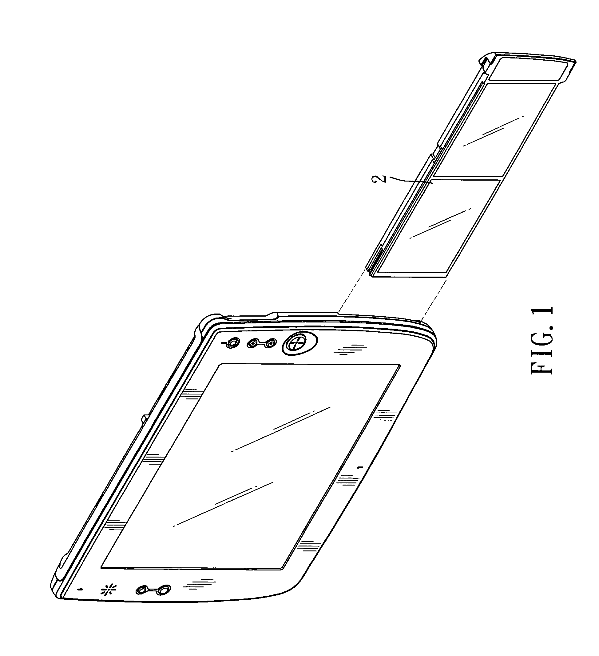 Li battery for a webpad