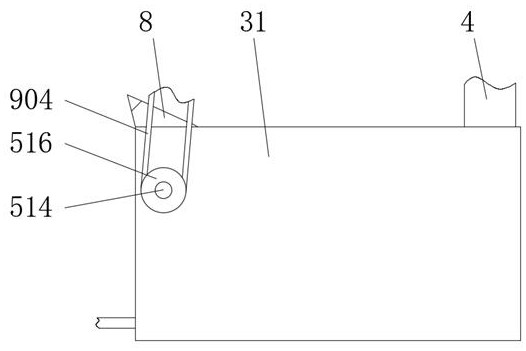 A water conservancy and hydropower dam water inlet floating debris cleaning device