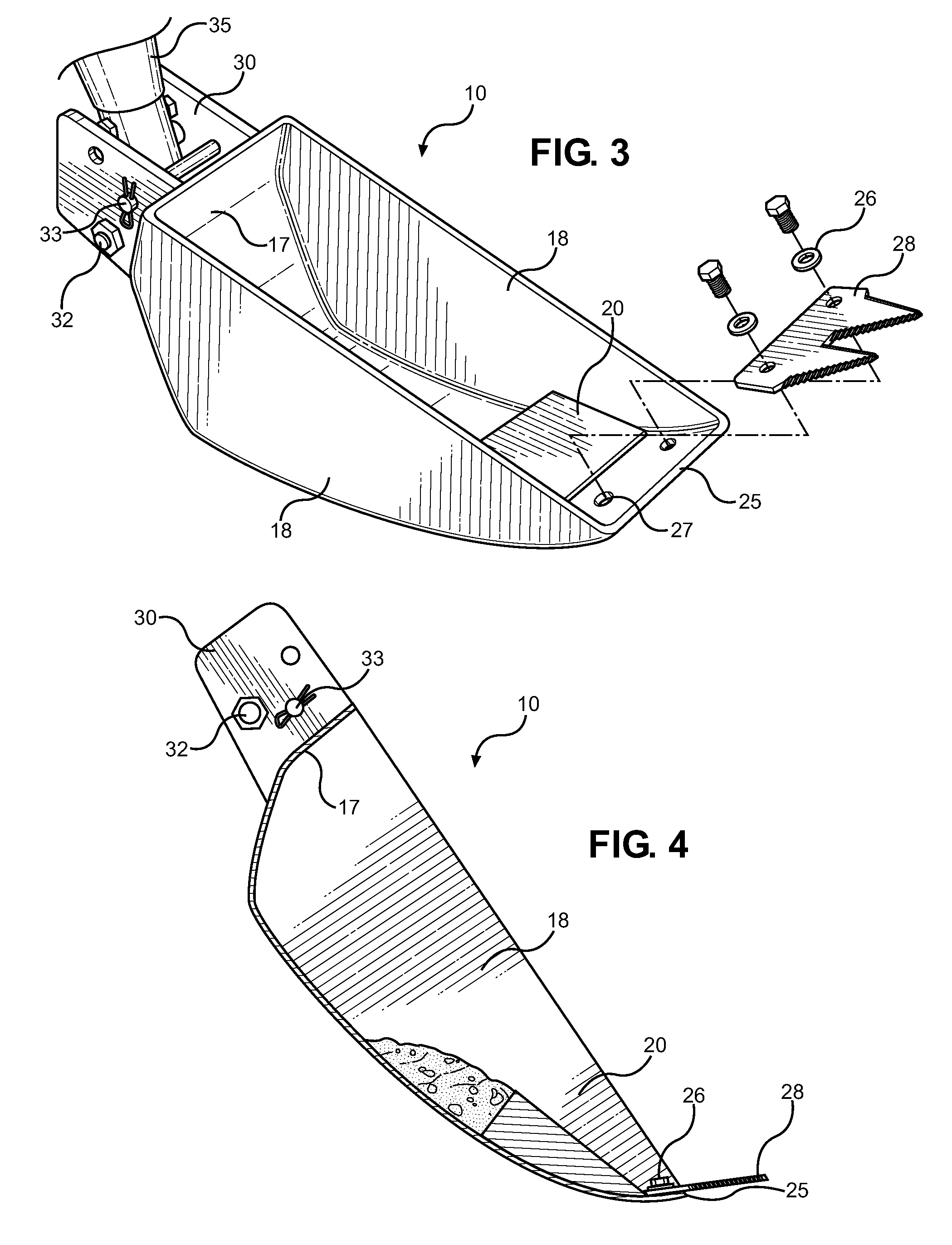 Prospecting shovel