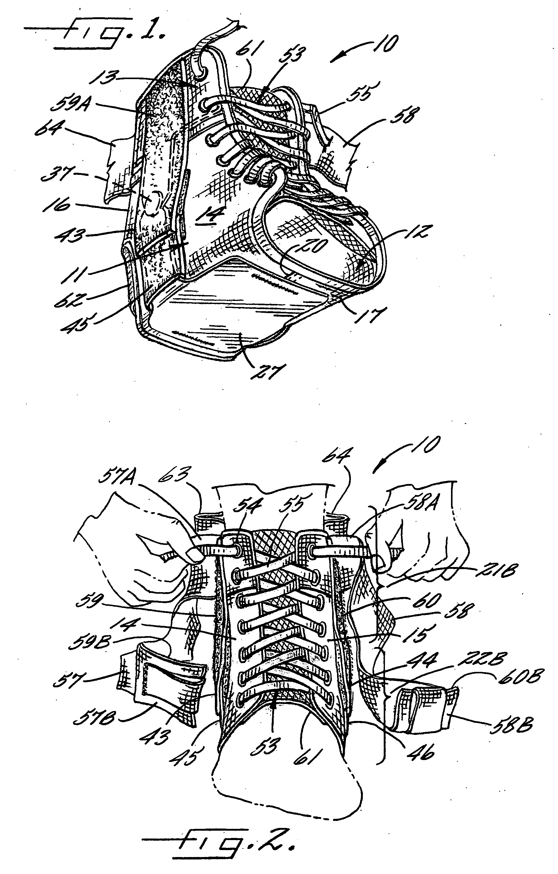 Ankle stabilizing apparatus having a pivotable stiffening unit