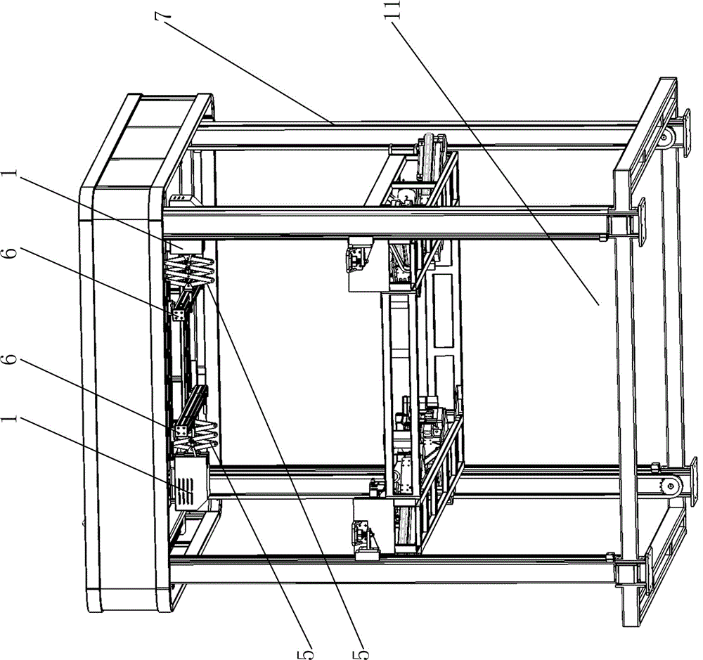 Cold drawing film wrapping packaging machine