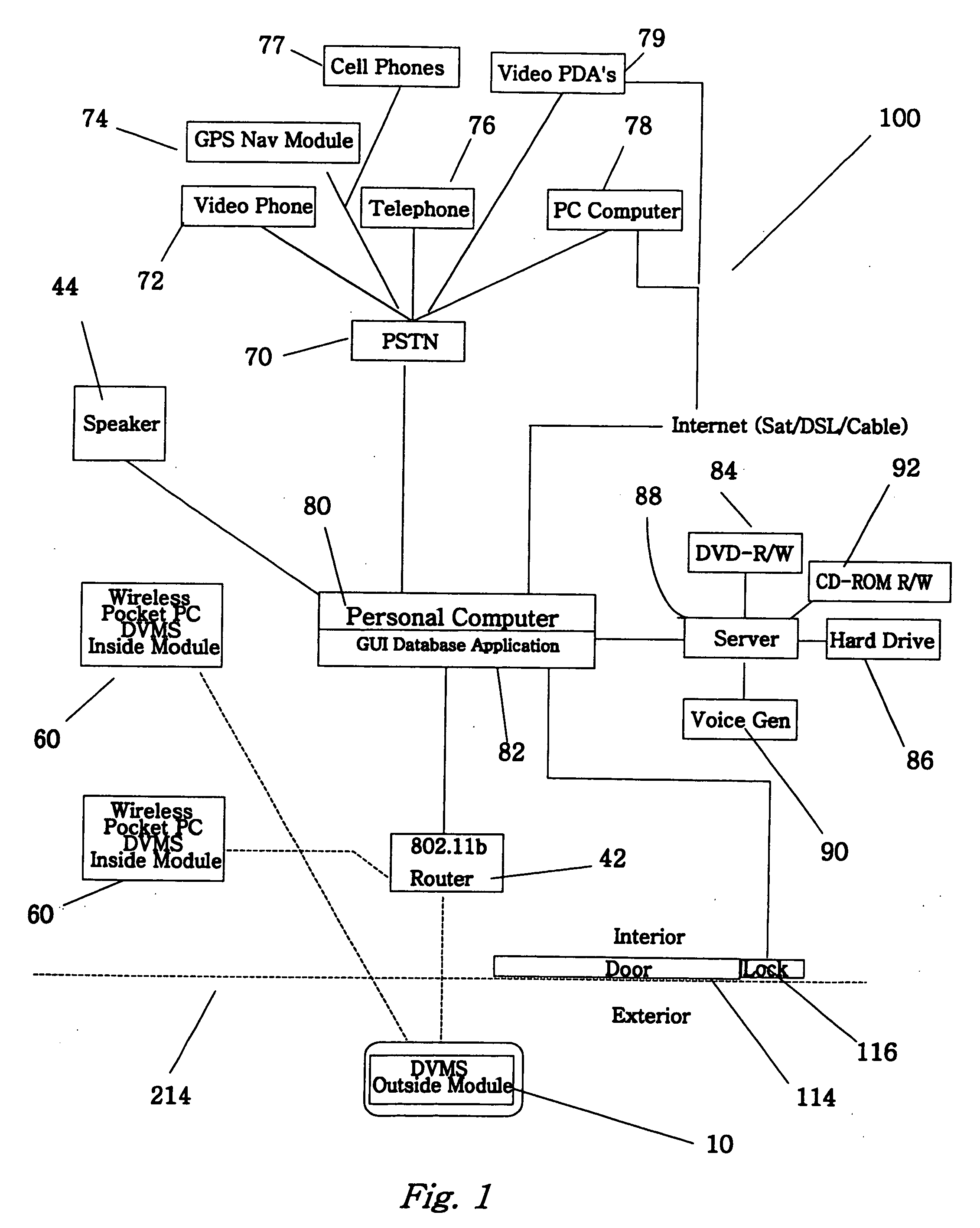 Automated audio video messaging and answering system