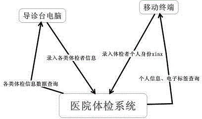 Mobile terminal-based digital physical examination system