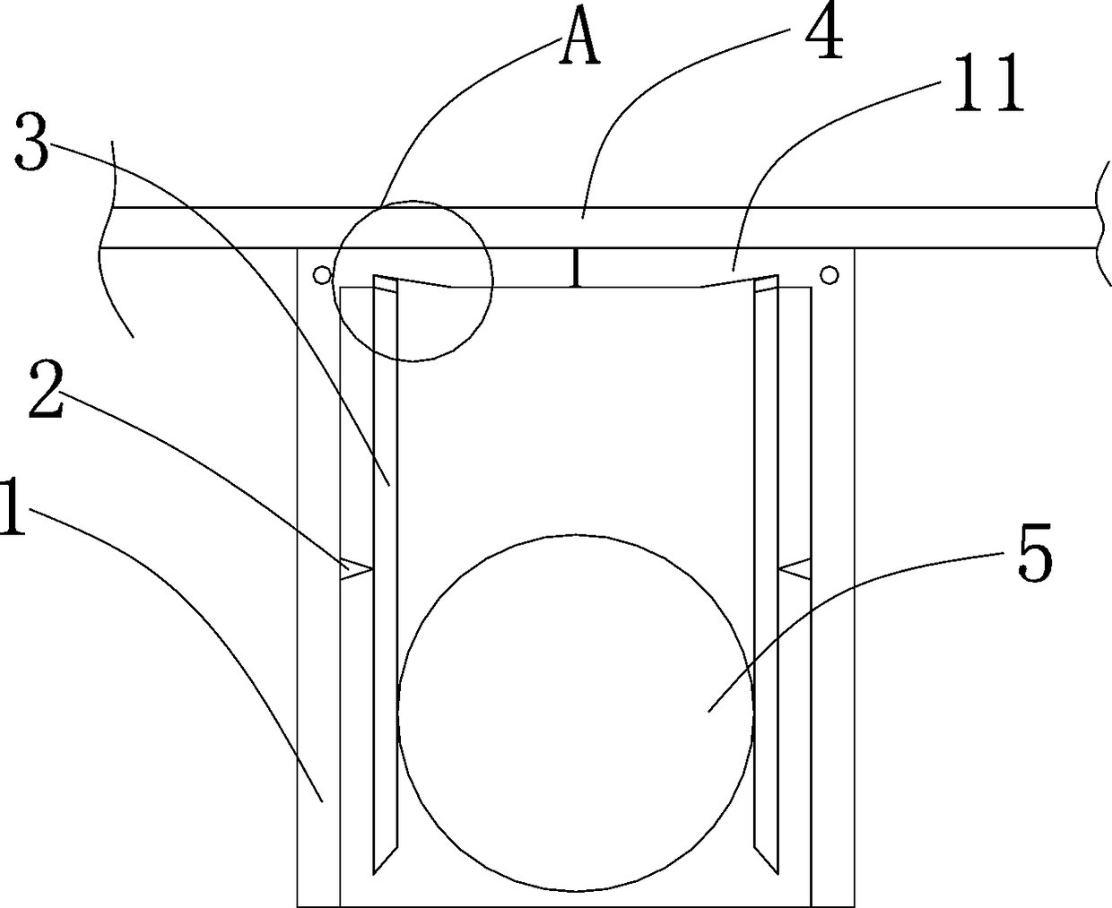 A kind of automobile safety air bag that accelerates ejection with high security