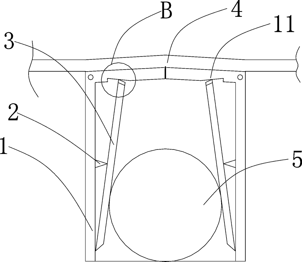 A kind of automobile safety air bag that accelerates ejection with high security