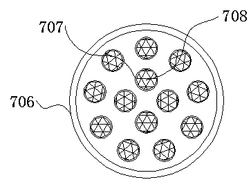 Anti-rusting paint spraying device used for wrench processing and provided with multiple clamping mechanisms