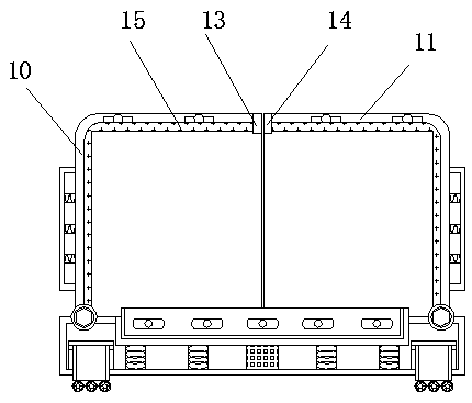 Intelligent cooling device for engine