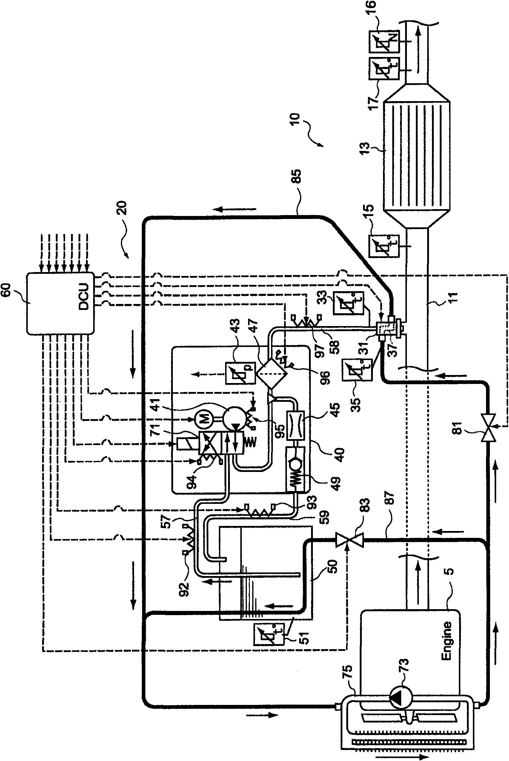 Controller of reducing agent supply unit and method of controlling the same