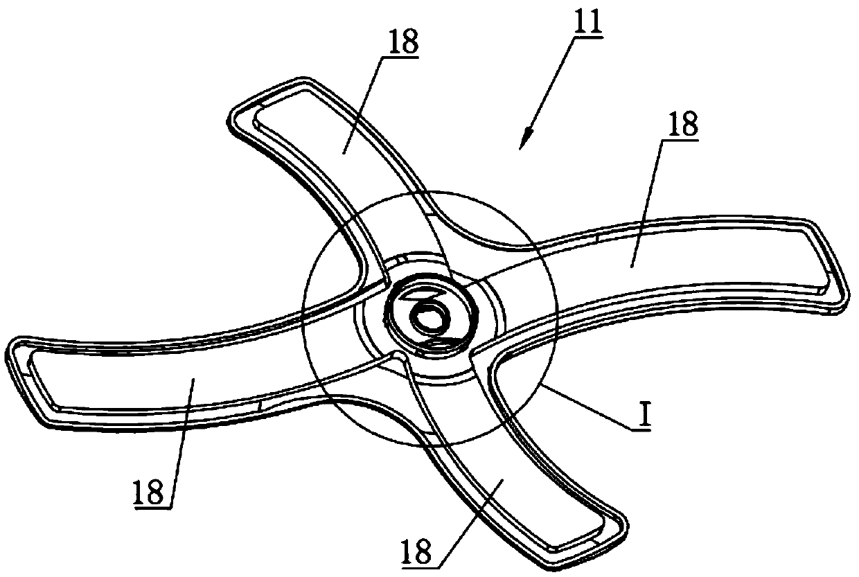 Dish washer spray device and dish washer